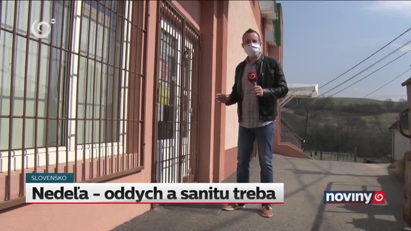 Nedeľa - oddych a sanitu treba