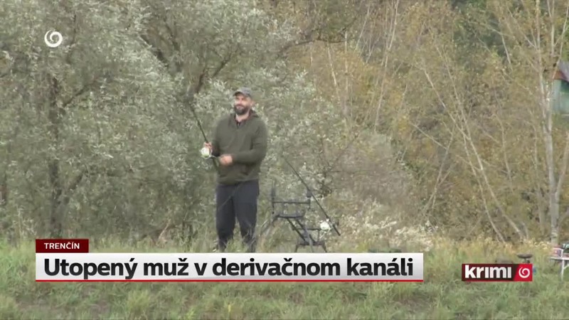 Utopený muž v derivačnom kanáli