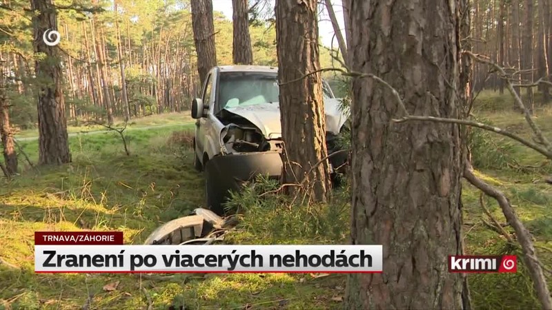 Zranení po viacerých nehodách