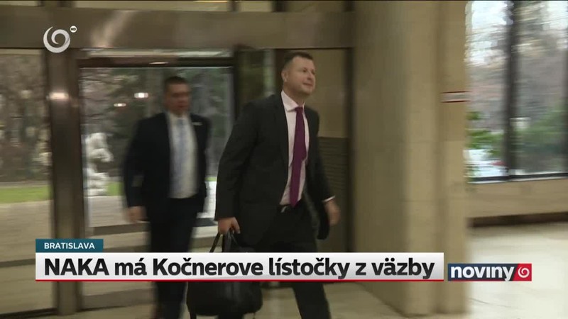 NAKA má Kočnerove lístočky z väzby