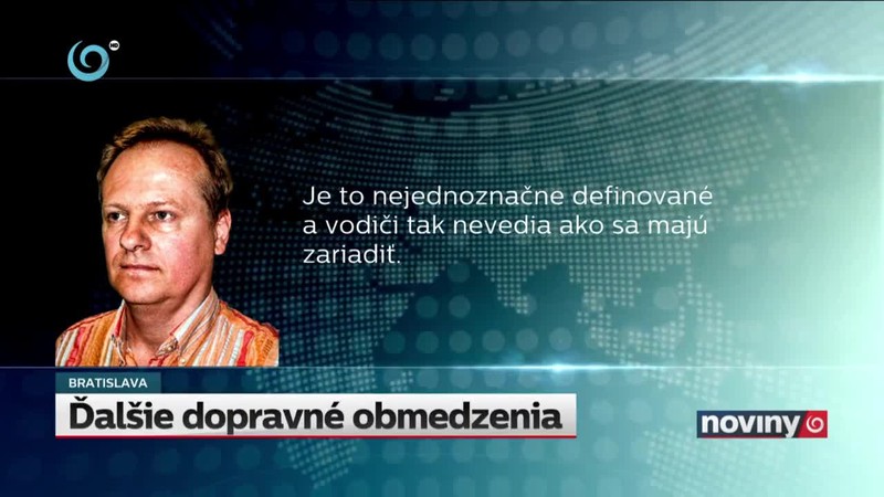 Ďalšie dopravné obmedzenia