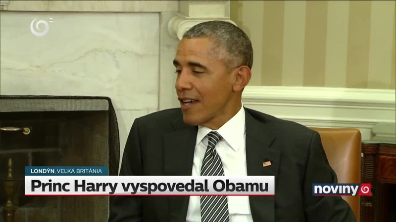 Princ Harry vyspovedal Obamu