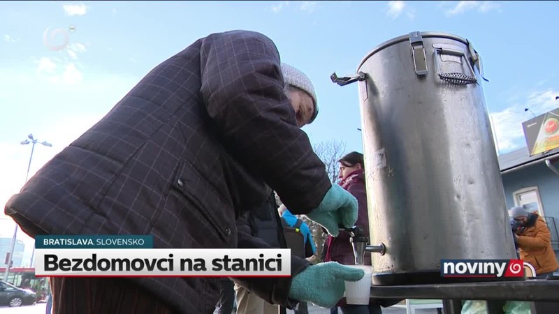 Bezdomovci na stanici