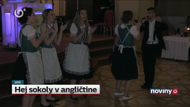 Hej sokoly v angličtine