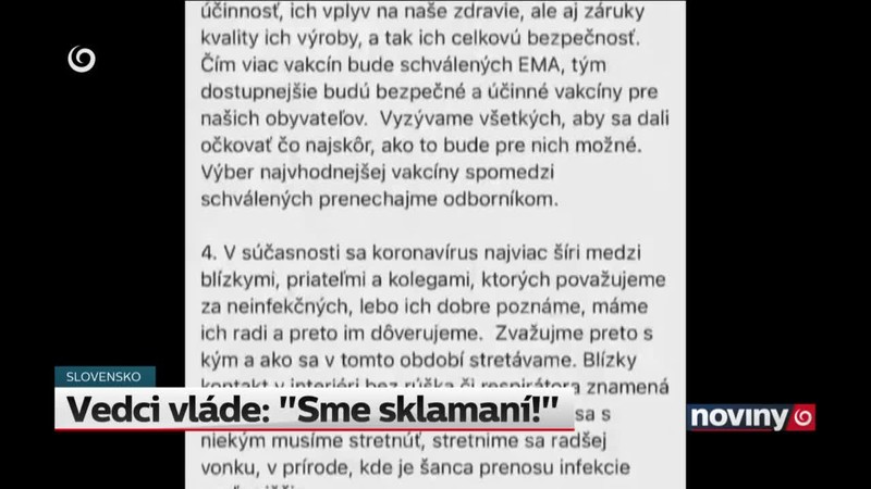 Vedci vláde: "Sme sklamaní!"