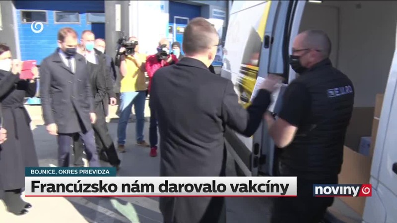 Francúzsko nám darovalo vakcíny