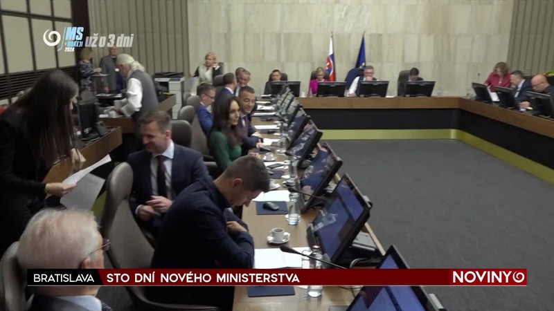 STO DNÍ NOVÉHO MINISTERSTVA