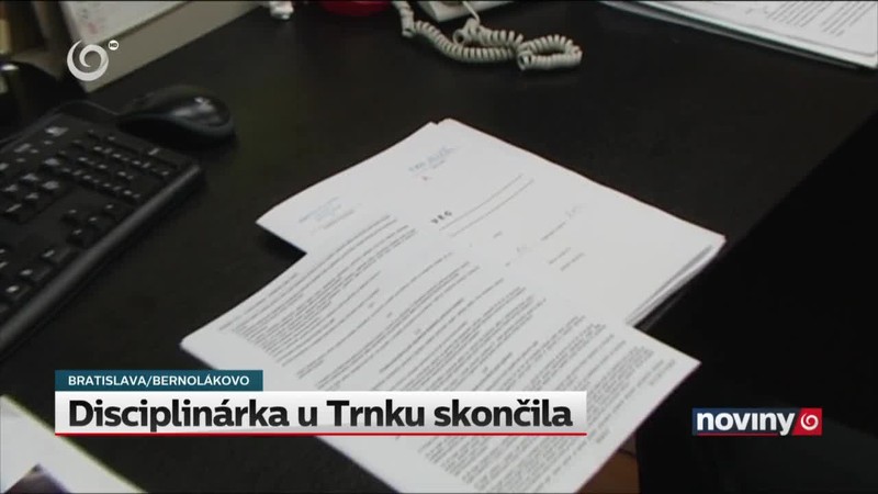 Disciplinárka u Trnku skončila