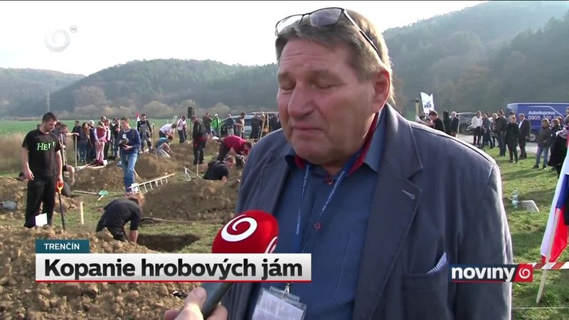 Kopanie hrobových jám