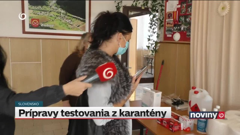 Prípravy testovania z karantény