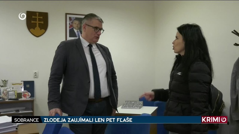ZLODEJA ZAUJÍMALI LEN PET FĽAŠE