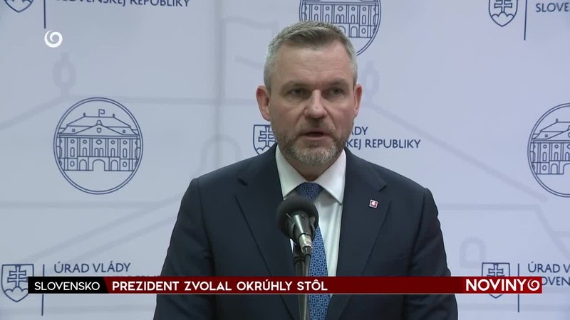 PREZIDENT ZVOLAL OKRÚHLY STÔL
