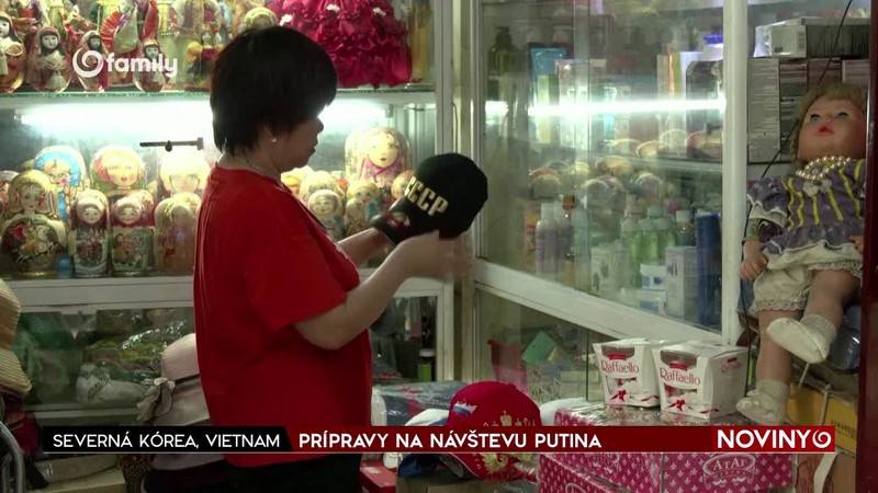 PRÍPRAVY NA NÁVŠTEVU PUTINA