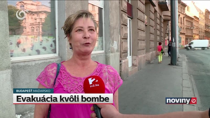 Evakuácia kvôli bombe