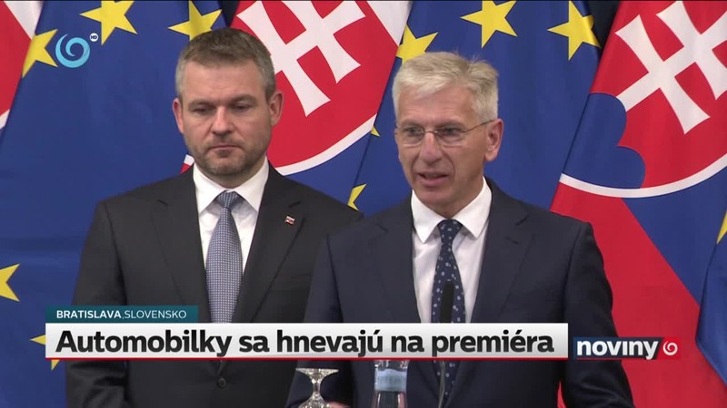 Automobilky sa hnevajú na premiéra