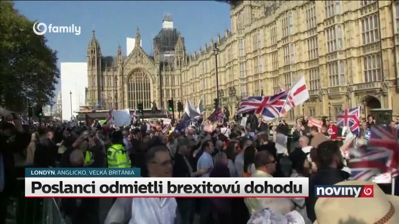 Poslanci odmietli brexitovú dohodu