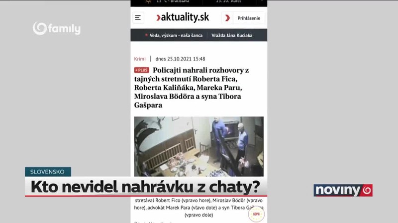 Kto nevidel nahrávku z chaty?