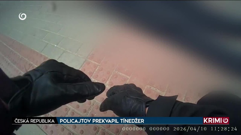 POLICAJTOV PREKVAPIL TÍNEDŽER