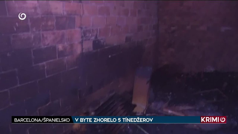 V BYTE ZHORELO 5 TÍNEDŽEROV