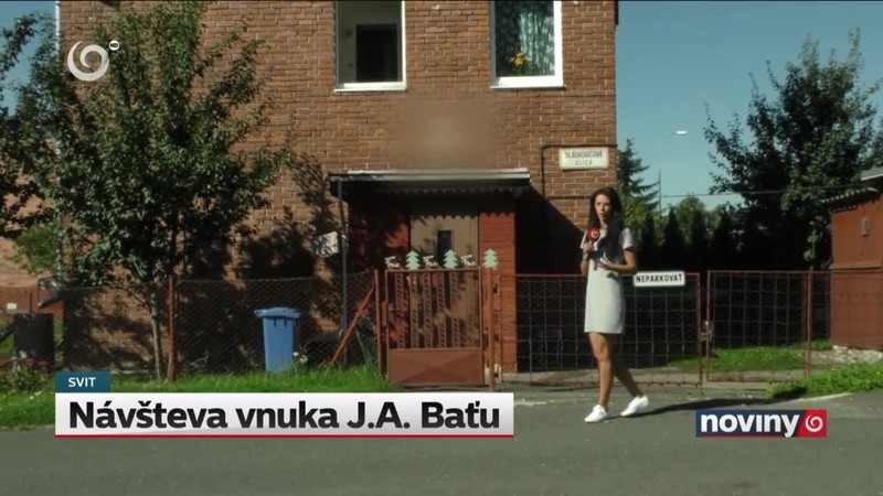 Návšteva vnuka J.A. Baťu