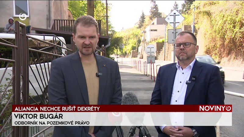ALIANCIA NECHCE RUŠIŤ DEKRÉTY