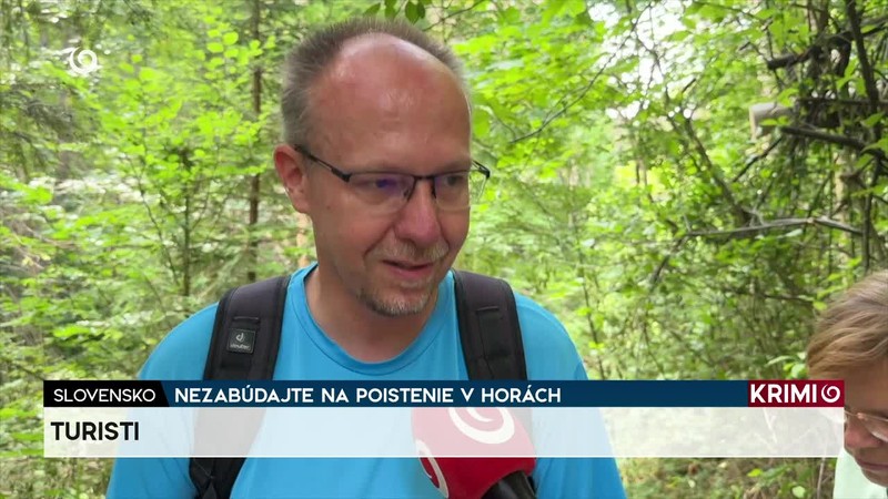NEZABÚDAJTE NA POISTENIE V HORÁCH
