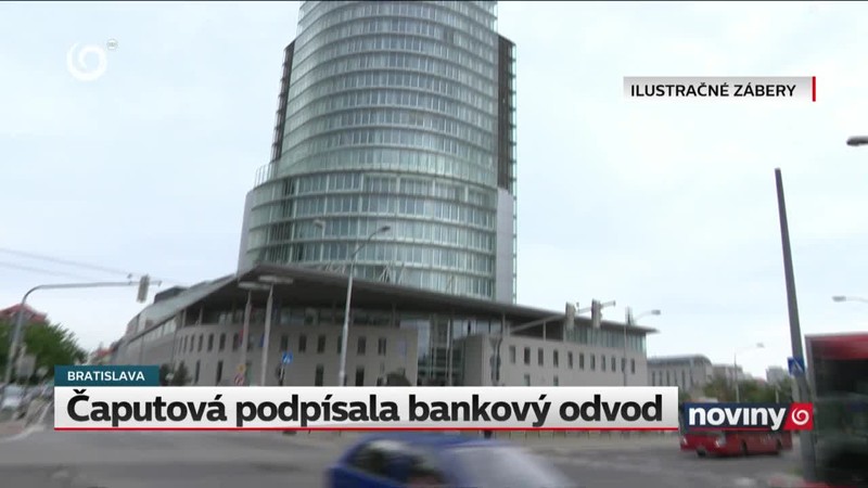 Čaputová podpísala bankový odvod