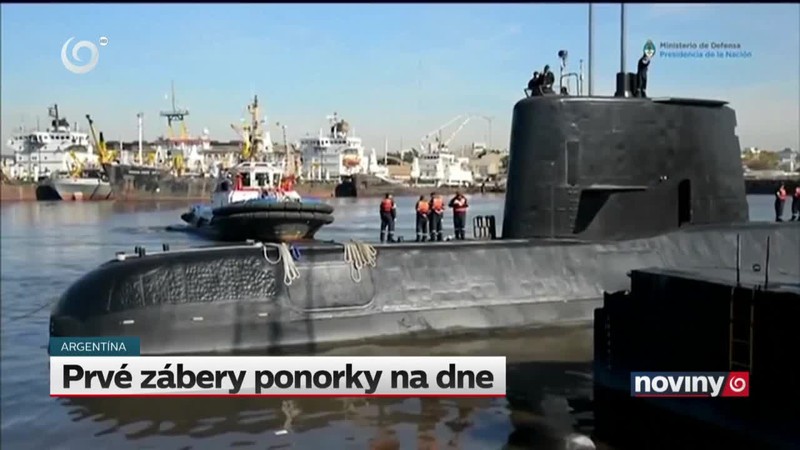 Prvé zábery ponorky na dne