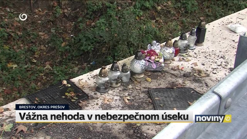 Vážna nehoda v nebezpečnom úseku