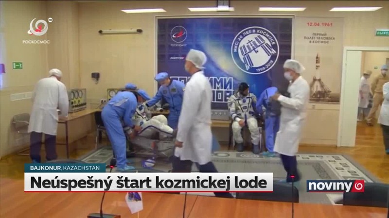 Neúspešný štart kozmickej lode