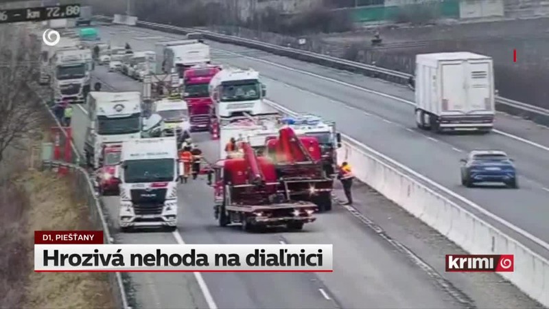 Hrozivá nehoda na diaľnici