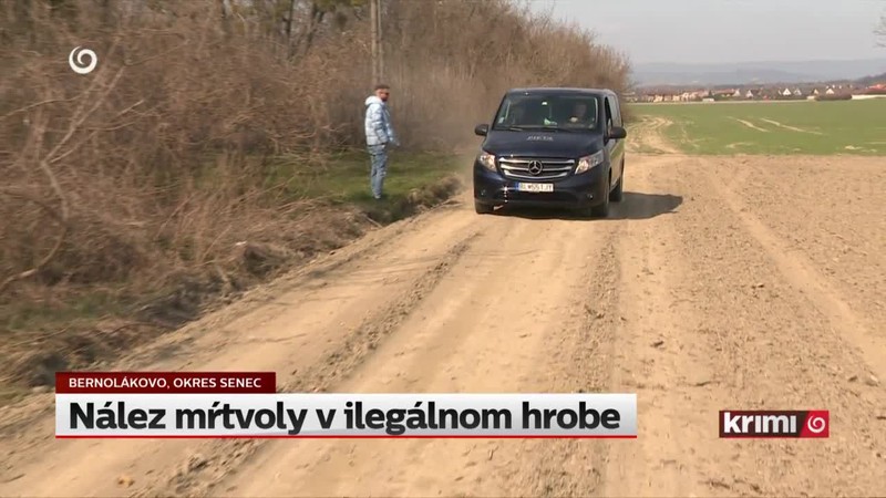Nález mŕtvoly v ilegálnom hrobe