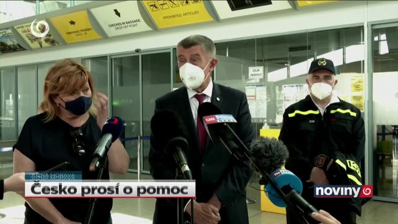 Česko prosí o pomoc