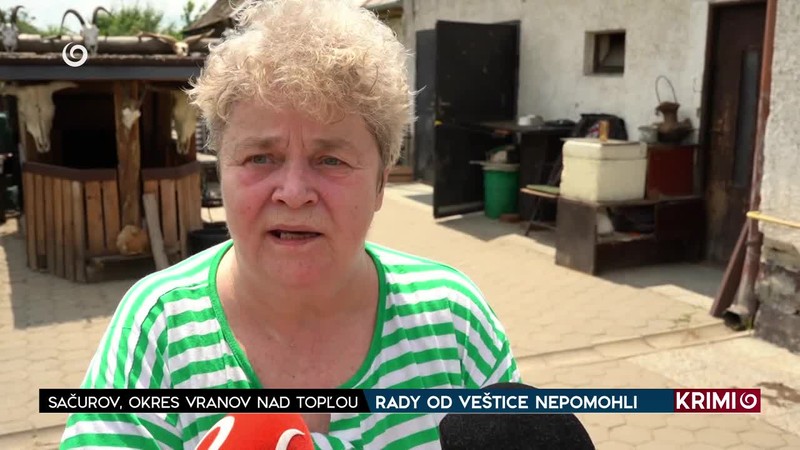 RADY OD VEŠTICE NEPOMOHLI /