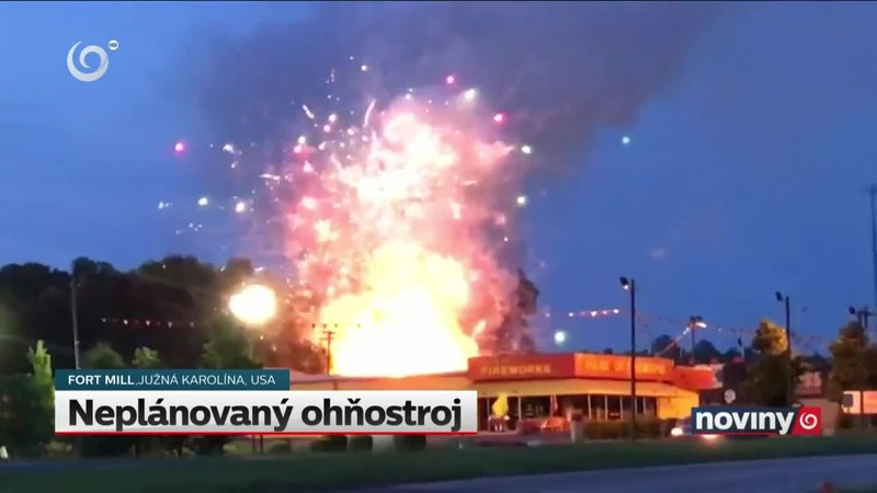 Neplánovaný ohňostroj