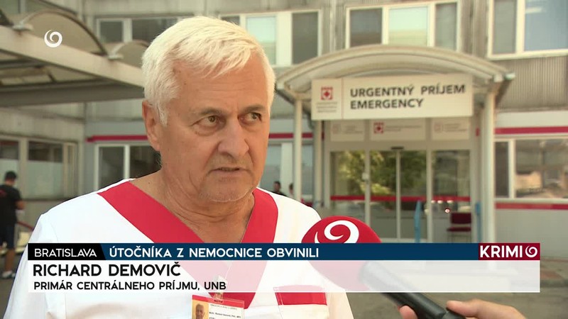 ÚTOČNÍKA Z NEMOCNICE OBVINILI