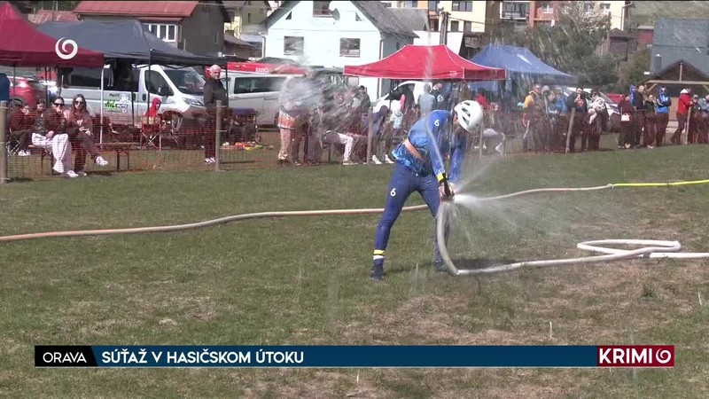 SÚŤAŽ V HASIČSKOM ÚTOKU