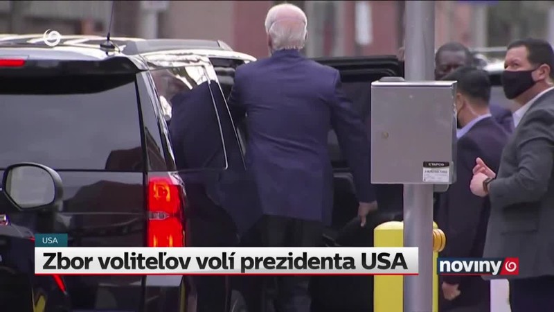 Zbor voliteľov volí prezidenta USA