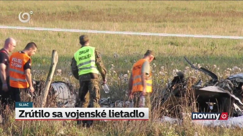Zrútilo sa vojenské lietadlo