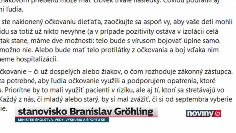 Apel na rodičov detí