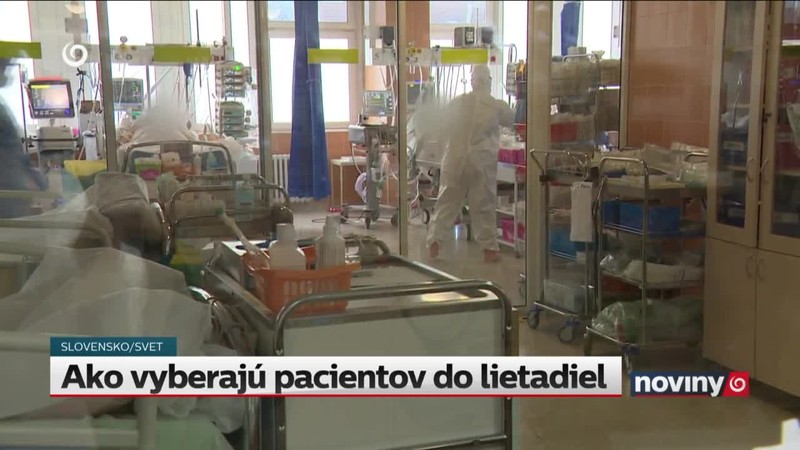 Ako vyberajú pacientov do lietadiel
