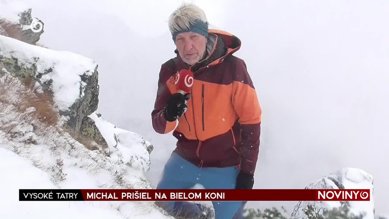 MICHAL PRIŠIEL NA BIELOM KONI