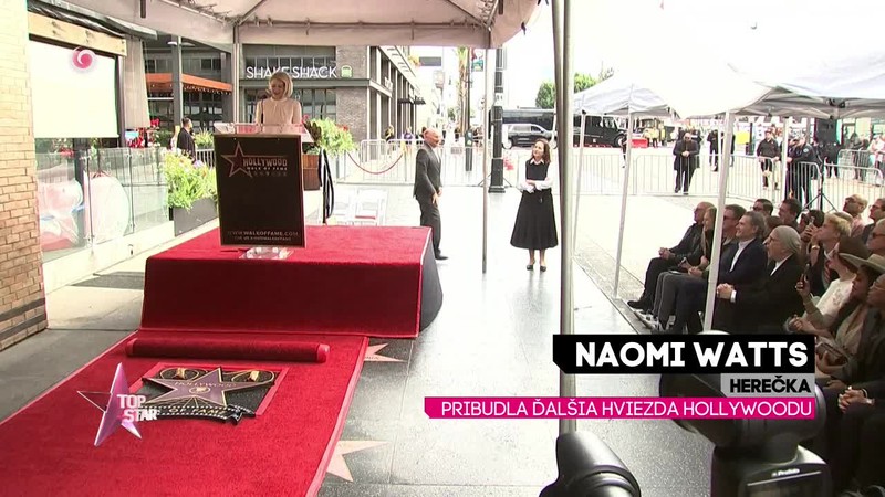 PRIBUDLA ĎALŠIA HVIEZDA HOLLYWOODU