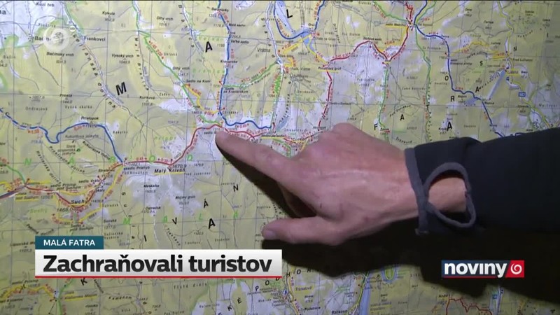 Zachraňovali turistov