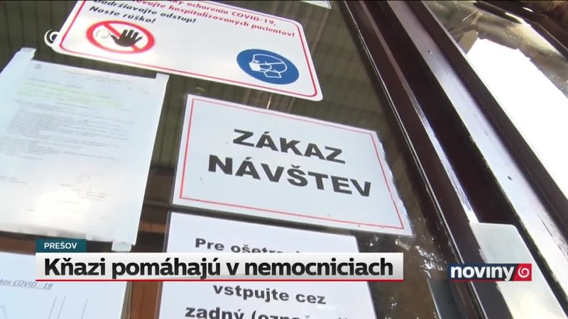 Kňazi pomáhajú v nemocniciach