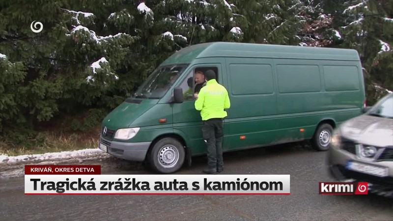 Tragická zrážka auta s kamiónom