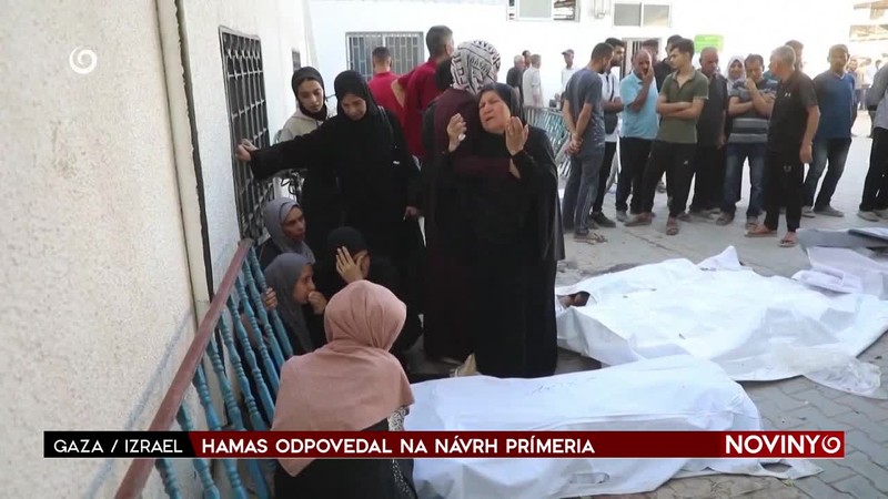 HAMAS ODPOVEDAL NA NÁVRH PRÍMERIA