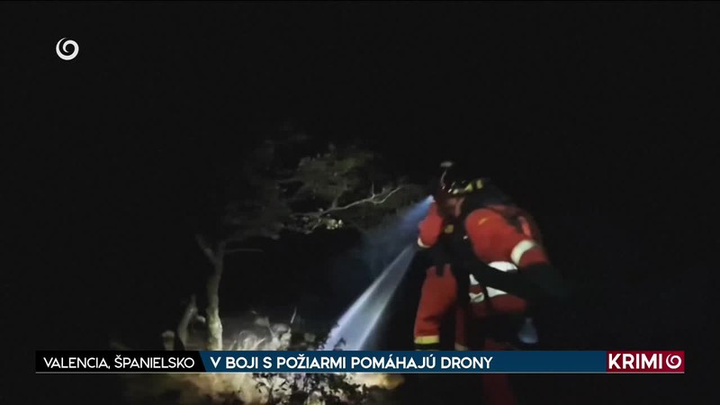 V BOJI S POŽIARMI POMÁHAJÚ DRONY