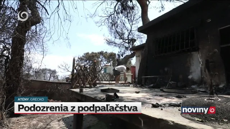 Podozrenia z podpaľačstva