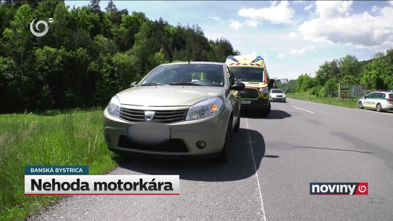 Nehoda motorkára